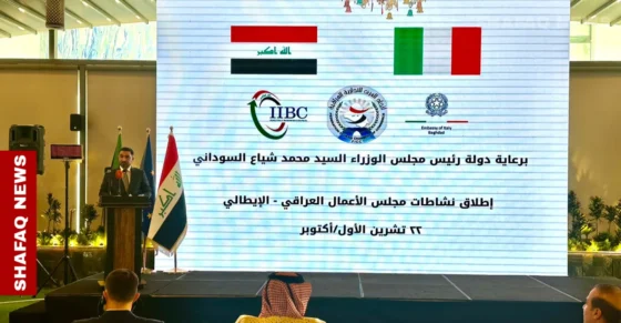 Iraq, Italy launch business council to expand $5B trade exchange