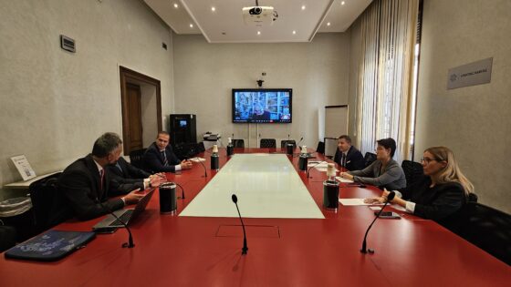 Meeting with Unioncamere, the Italian Union of Chambers of Commerce in Rome